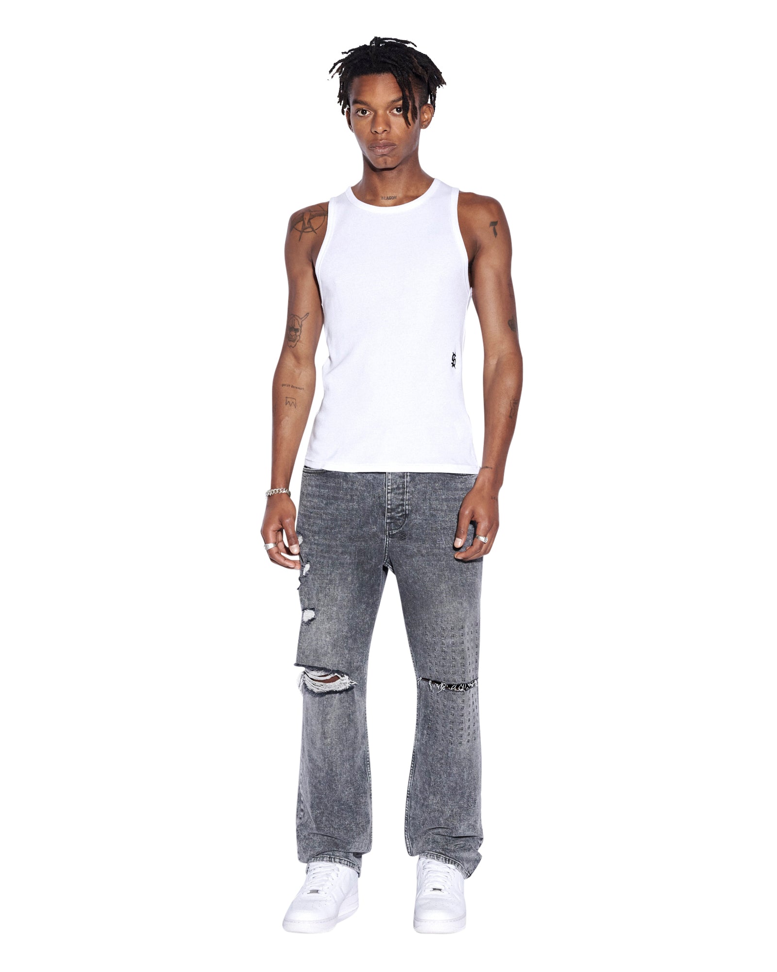 DEBUT SINGLET WHITE - Women's Fashion Basic White Tank Top for Casual Wear, Gym & Summer Outfits
