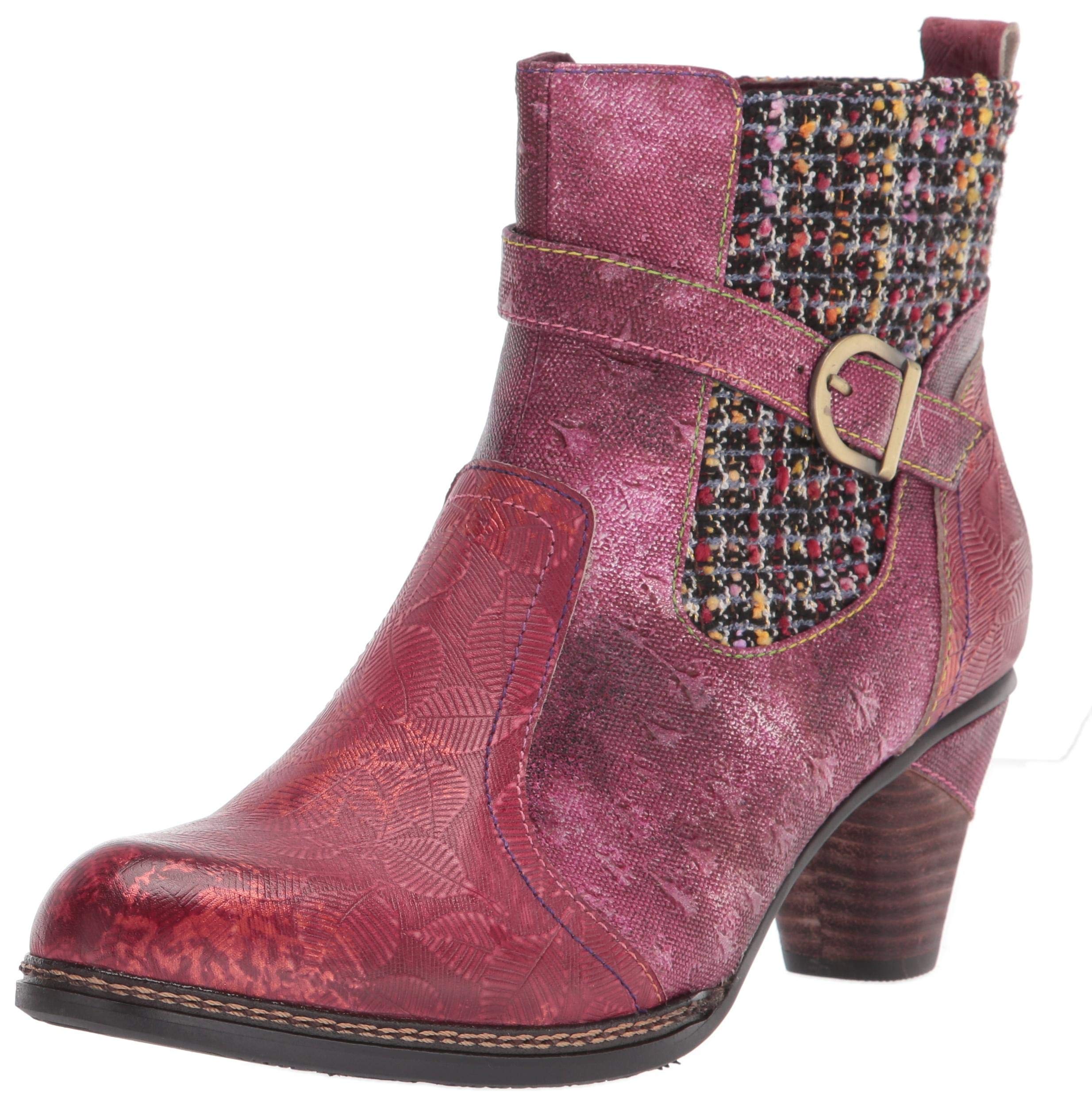Spring Step L'Artiste Women's Mid Calf Boots - Comfortable Slip Resistant Ankle Boots for Women, Fashionable Winter & Fall Booties with Cushioned Insole | Perfect for Work, Office, Outdoor & Casual Wear