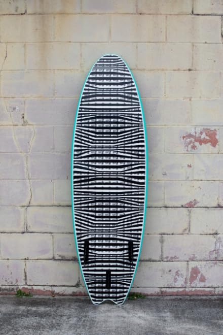 Rock-It 6' Albert Performance Fish Soft Top Surfboard - Foam Surfboard for Kids & Adults - Beginner Surf Board (Tabla De Surf) - Perfect for Wave Riding, Beach Fun & Surfing Lessons