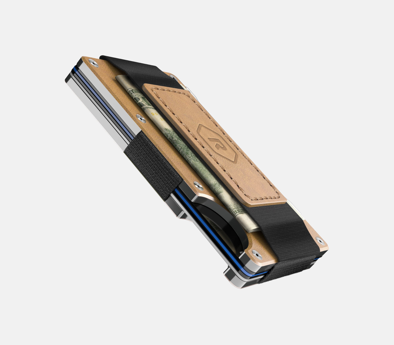 Ridge Wallet for Men - Slim Minimalist RFID Blocking Leather Wallet - Perfect for Everyday Carry, Travel & Gifting