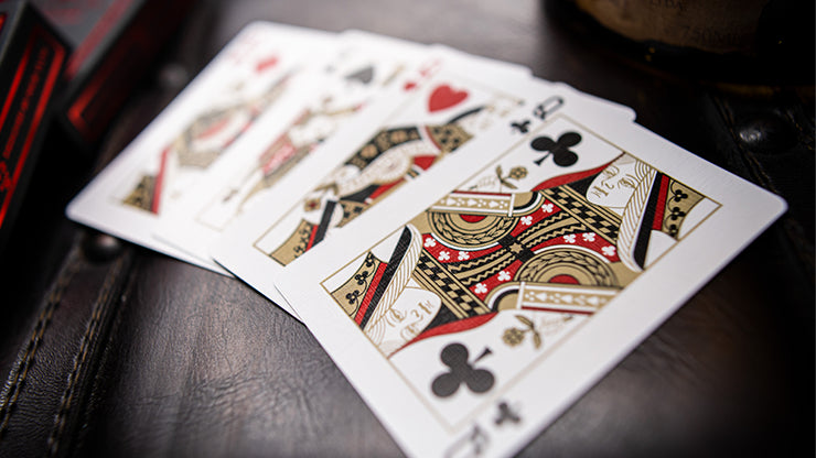 Regalia Red Playing Cards - Premium Signature Edition for Poker, Magic Tricks & Card Games | Elegant Design for Collectors & Card Enthusiasts