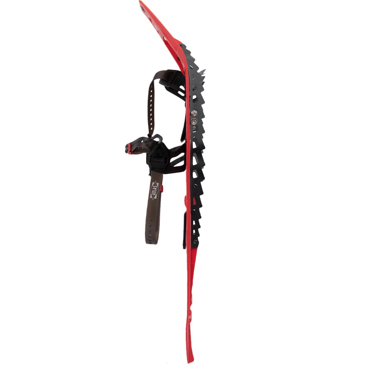 Atlas Helium-BC Snowshoes for Men & Women - Lightweight Aluminum Frame for Winter Hiking & Backpacking - Red, Size 26 - Perfect for Snow Trekking & Outdoor Adventures