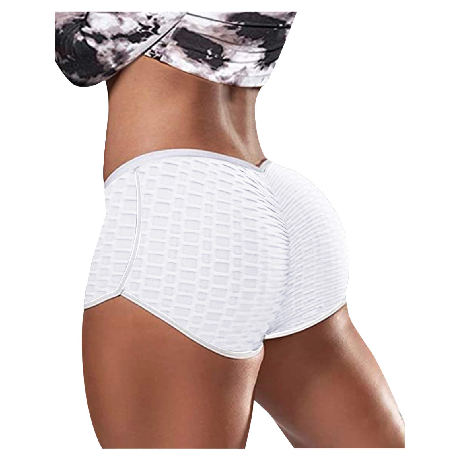 Women's Booty Lifting Workout Shorts - Yoga & Running