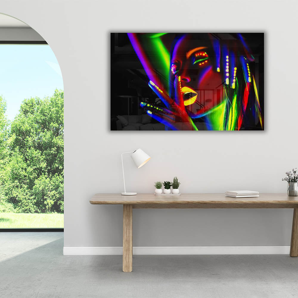 Tiger Glass Print Wall Art - Stunning Wildlife Decor for Living Room, Bedroom & Office - Perfect for Home & Office Decor