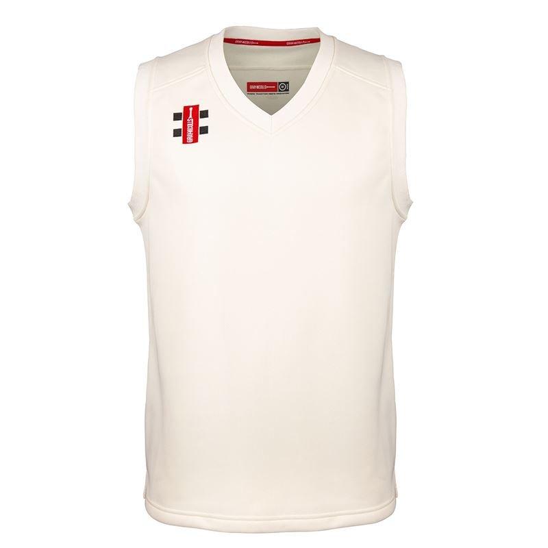 Gray Nicolls Pro Performance Cricket Slipover - Lightweight Breathable Cricket Sweater for Men & Women - Perfect for Training, Matches & Cold Weather Play