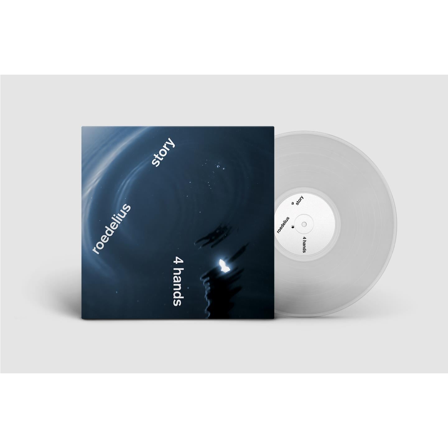 4 Hands Limited Edition Clear Vinyl Record - Collector's Item for Music Enthusiasts | Perfect for Home Listening, DJ Sets & Gift Giving