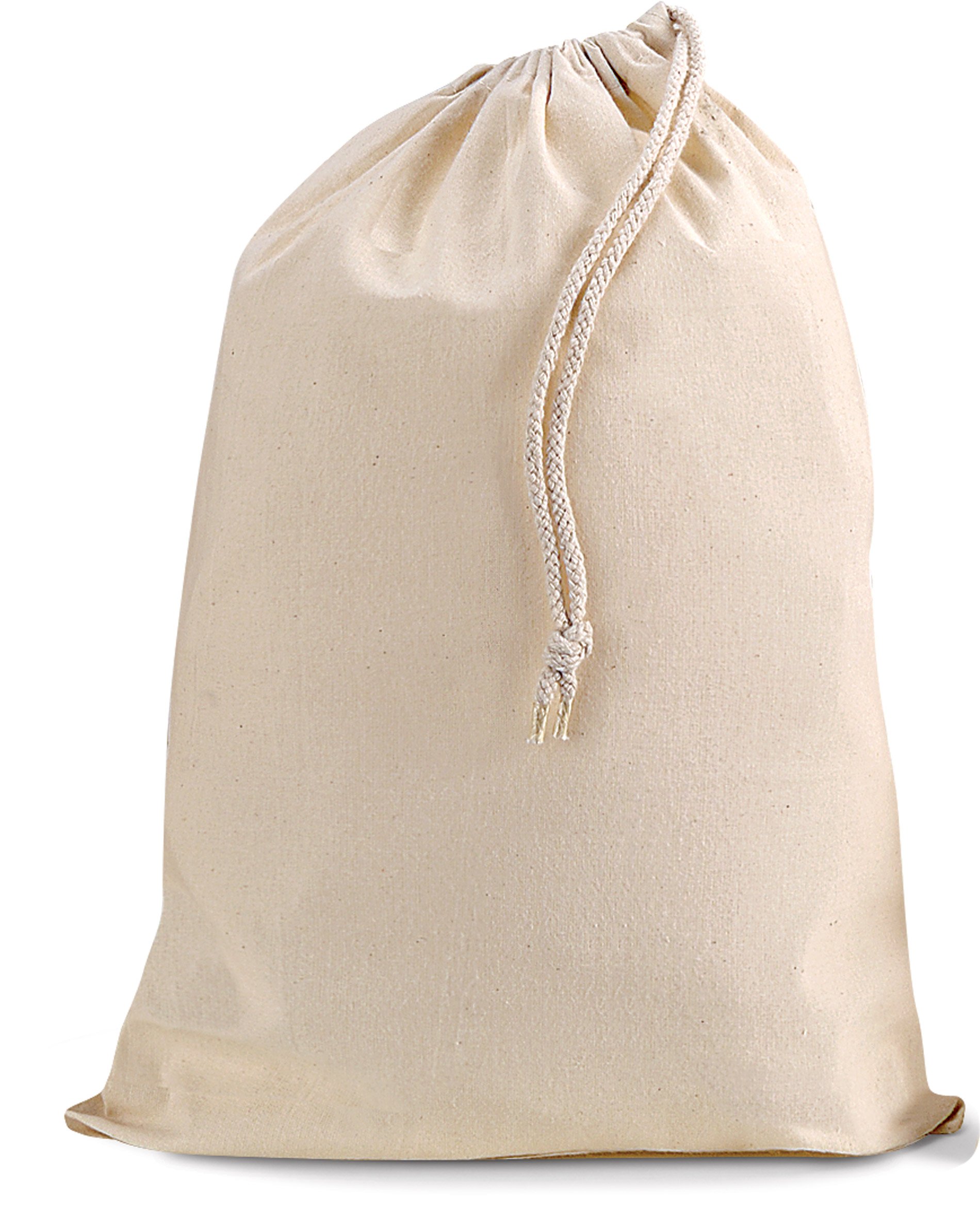 WM115NATUXS Unisex Cotton Stuff Bag - Natural X-Small | Compact Storage for Travel, Camping & Daily Essentials