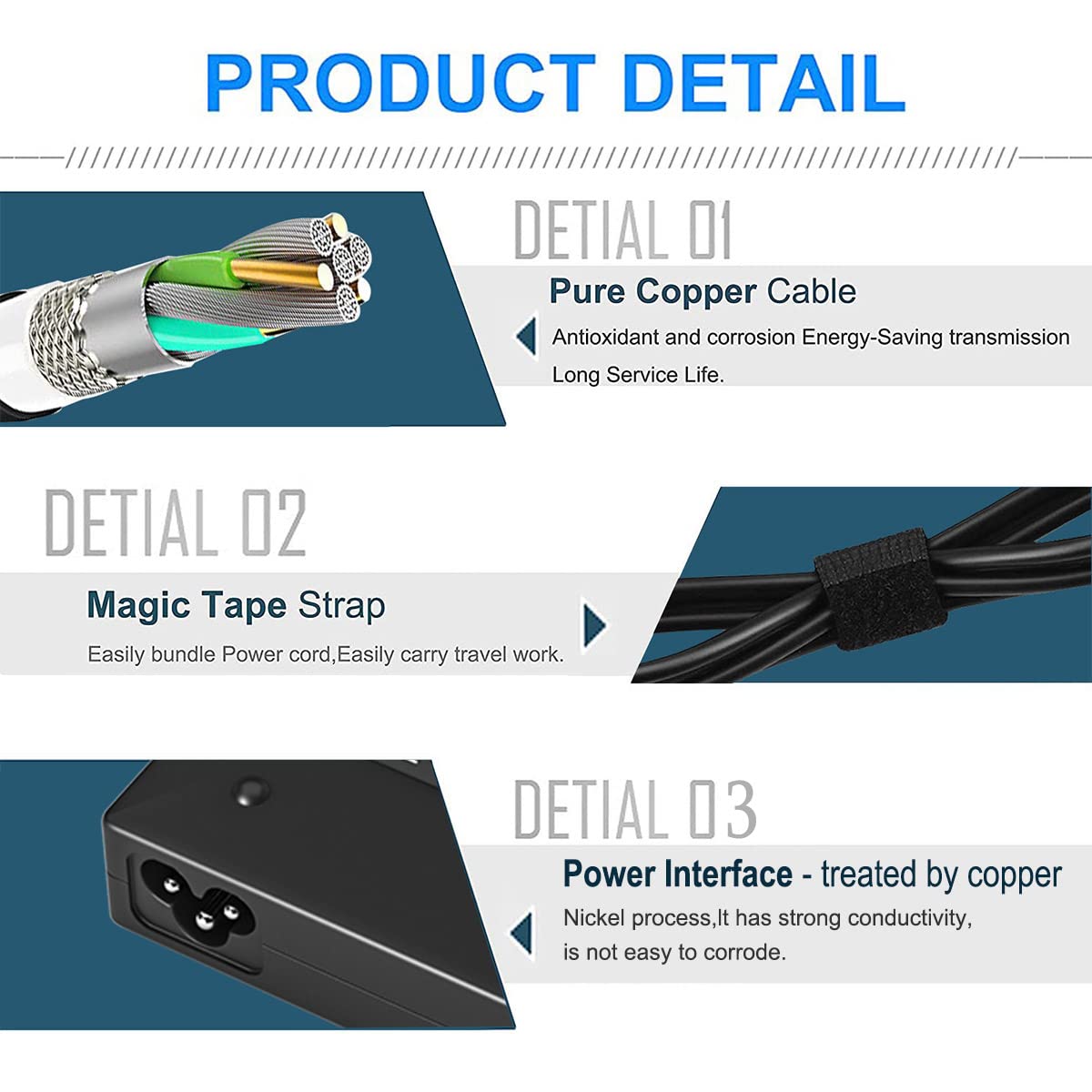 BURFLO 120W Laptop Charger for HP USB-C Dock G5 & OMEN/Envy Series - 4.5*3.0mm AC Power Adapter (Compatible with 5TW10AA, 5TW10UT, 5TW13AA, HP 15-AX000, 15-J000, 17-J000, M6-K000, M7-J000 Models) - Perfect for Home, Office & Travel Use