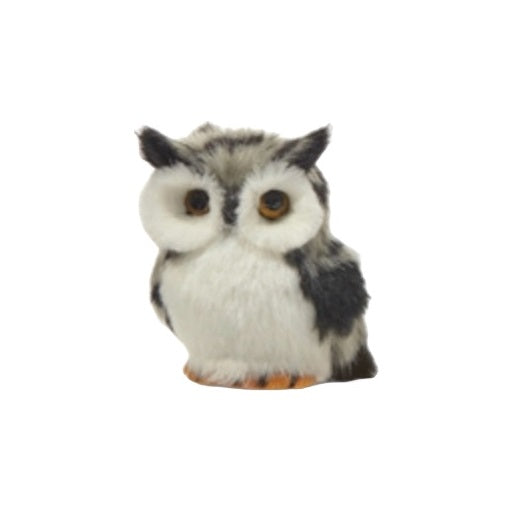 3 Pack Fluffy Owl Ornaments - Cute Plush Owl Decor for Christmas Tree, Nursery, Baby Shower & Home Decor - Perfect for Holiday, Winter, and Party Decorations