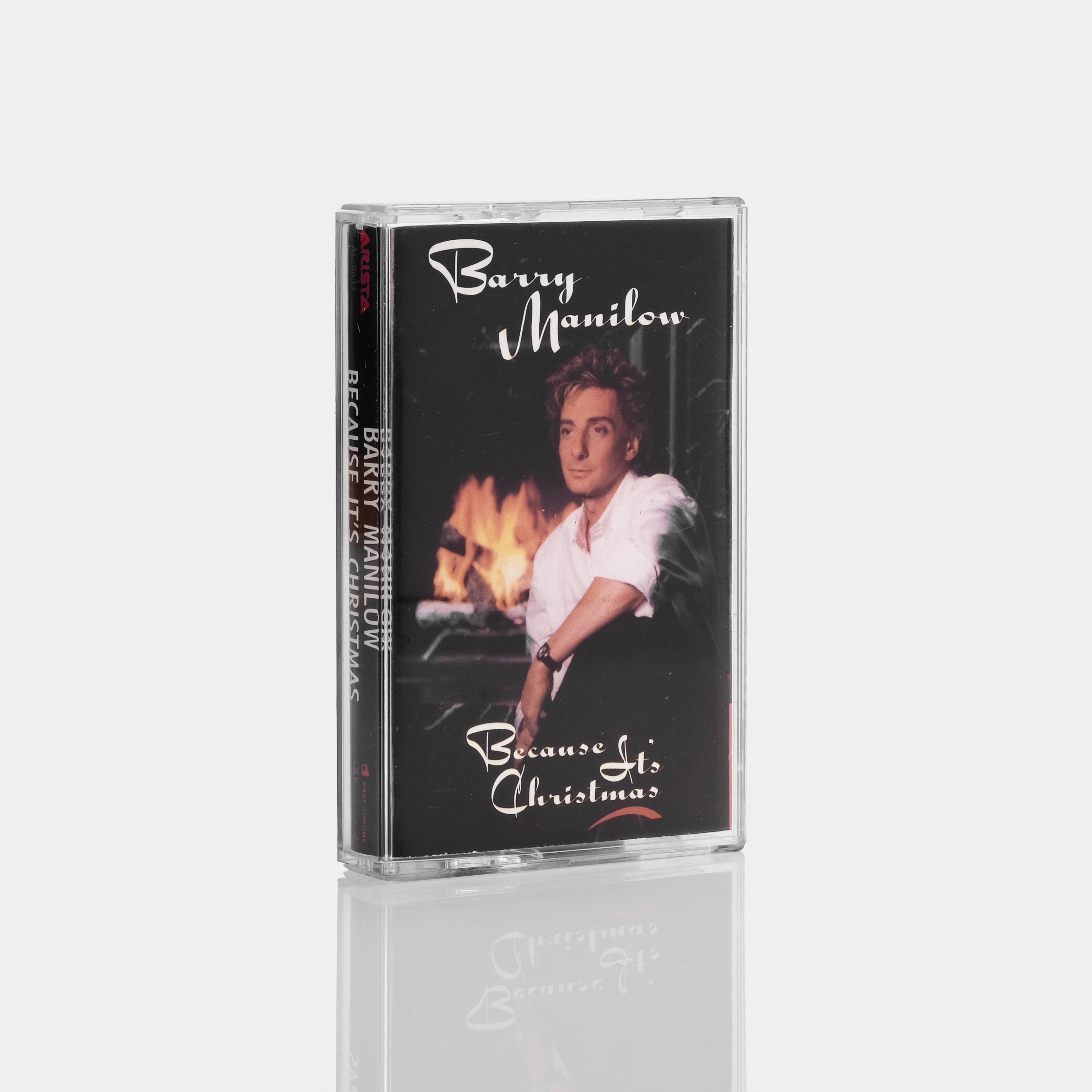Barry Manilow - Because It's Christmas Cassette Tape | Vintage Holiday Music for Festive Gatherings & Cozy Winter Nights
