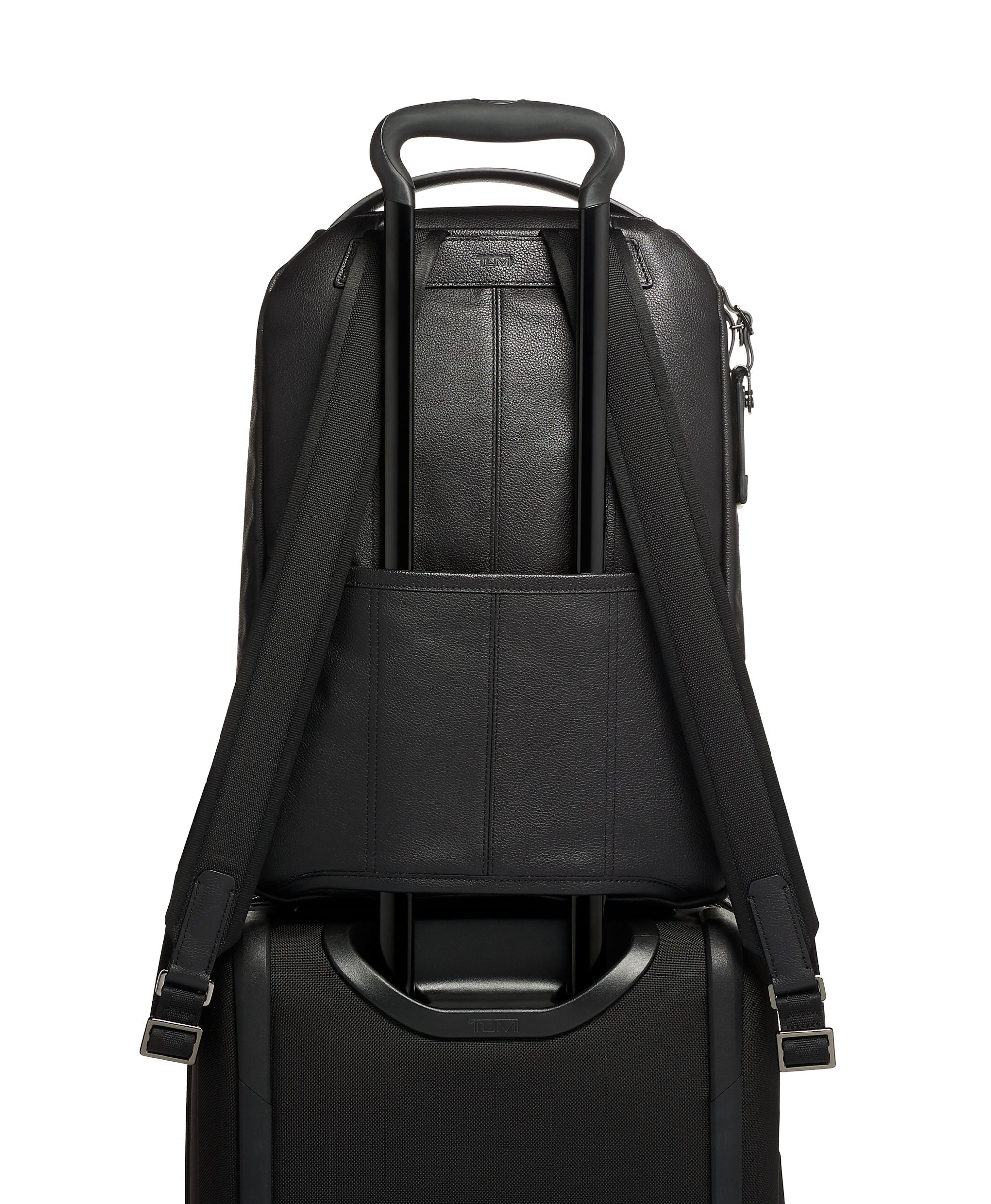 Tumi Harrison Bradner Leather Backpack - Premium Business & Travel Laptop Backpack for Men & Women - Perfect for Office, Commute & Airplane Carry-On