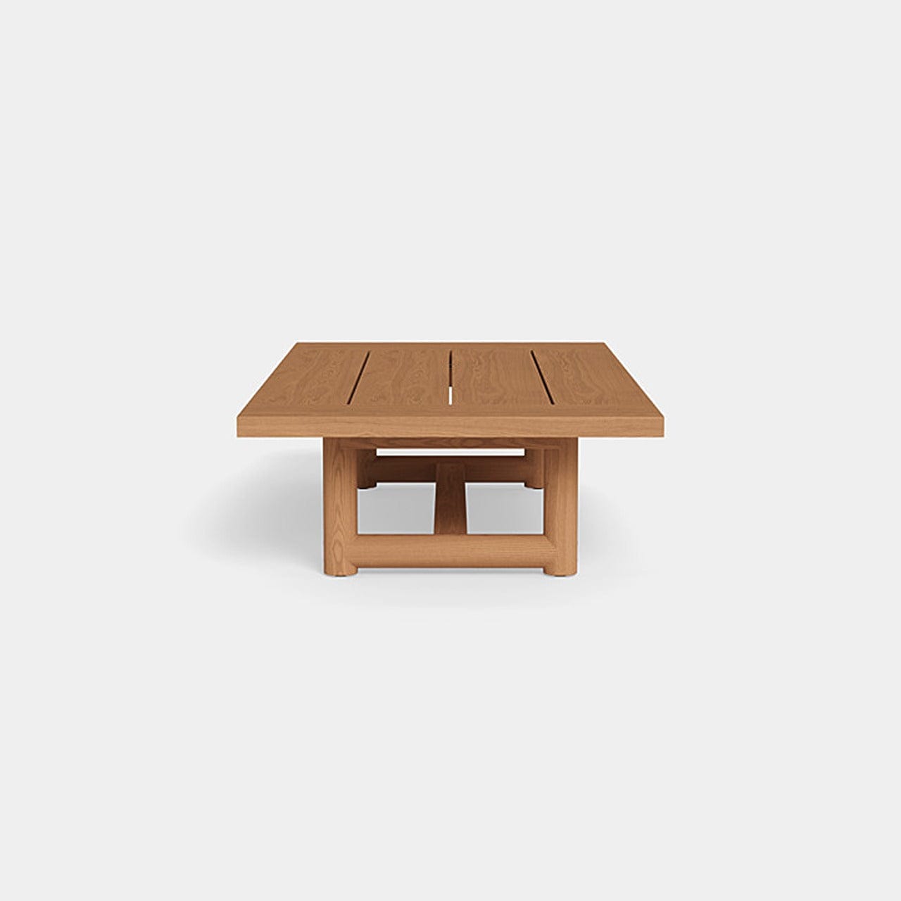 Premium Breeze XL Teak Outdoor Coffee Table - Weather-Resistant, Durable Patio Furniture for Garden, Poolside & Backyard Relaxation