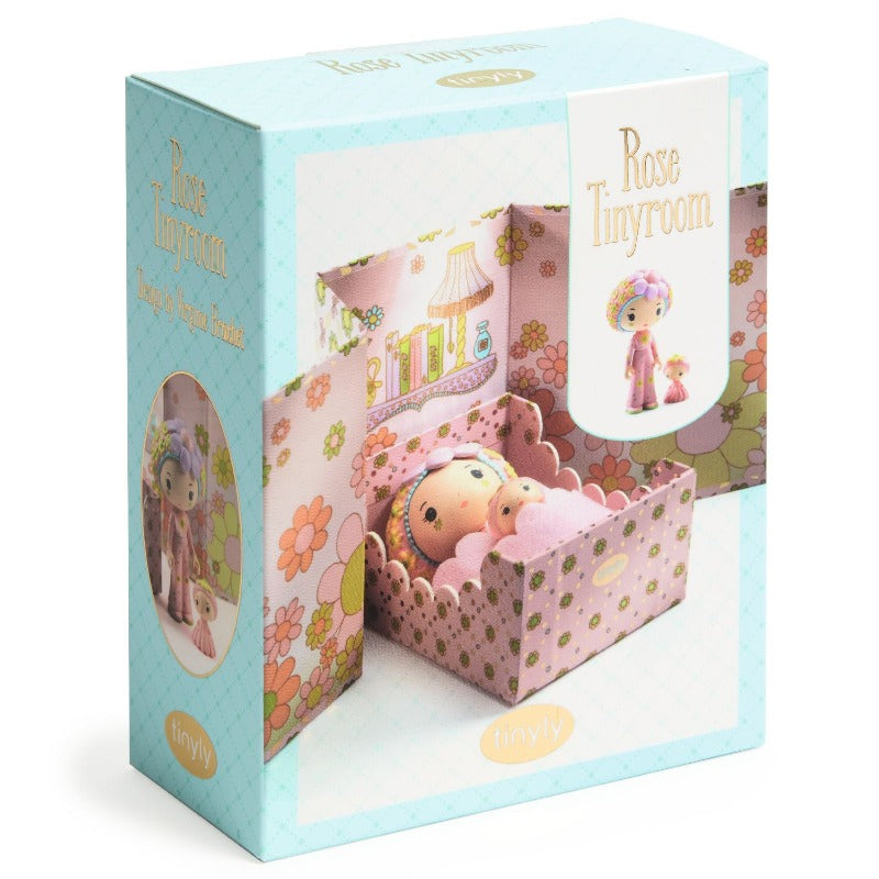 Pink Tiny Room - Cute Miniature Dollhouse for Kids & Collectors - Perfect for Home Decor, Gift Giving & Creative Play