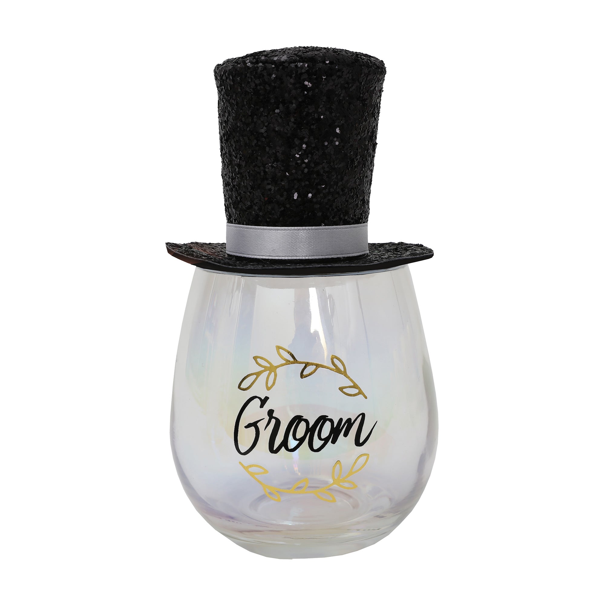 Elegant Splosh Celebration Glass for Groom - Perfect for Weddings, Toasts & Special Occasions | Premium Quality Crystal Glassware