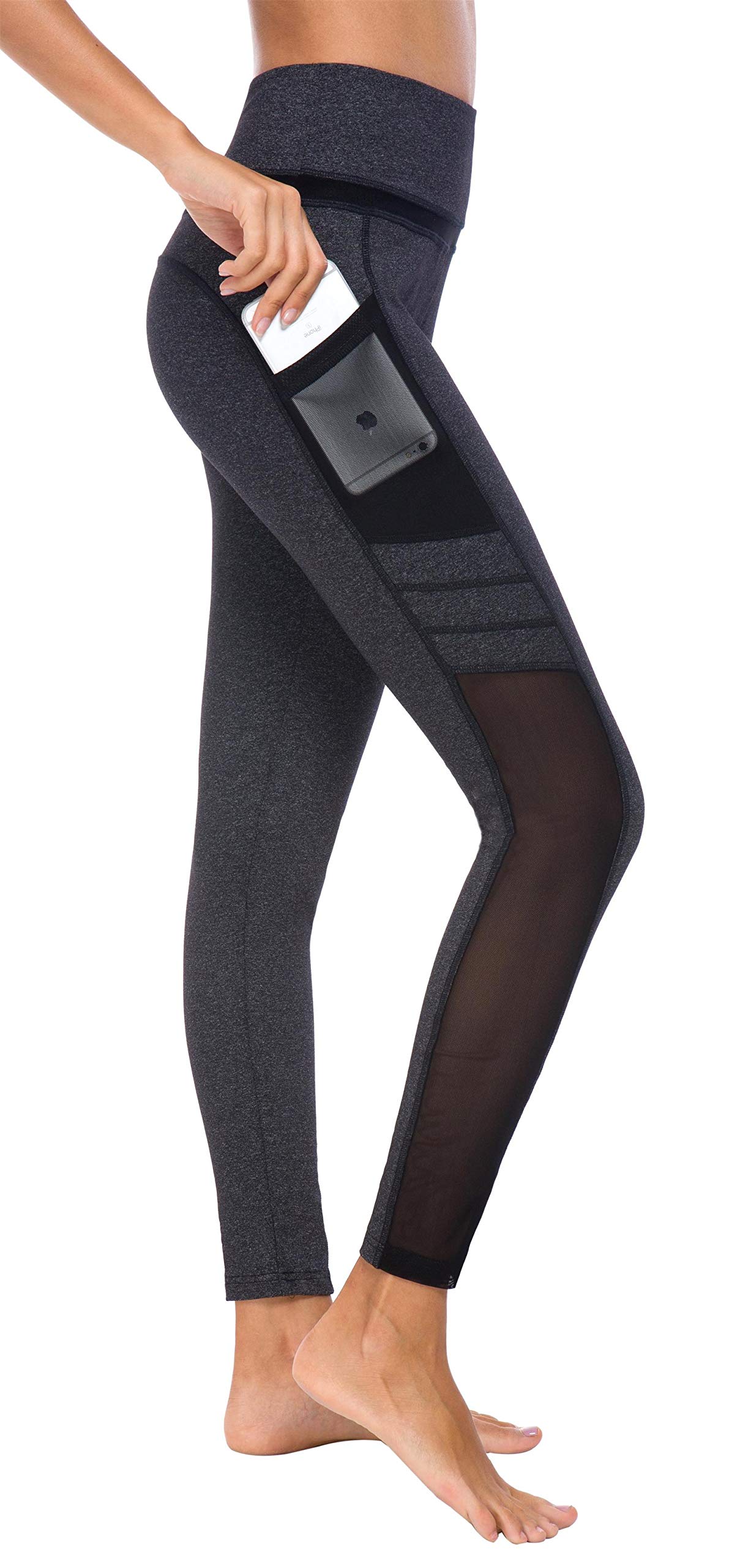 Munvot Women's High Waisted Yoga Pants with Tummy Control - Workout Leggings for Women, Athletic Compression Pants for Yoga, Gym, Running & Everyday Wear