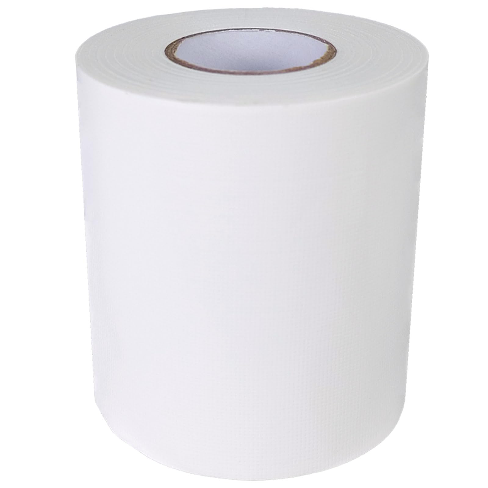 Heavy Duty Duct Tape 4 Inches Wide - Super Strong Waterproof Multi-Purpose Adhesive Tape for Crafts, Home Repairs & DIY Projects - 65 ft Roll, White - Perfect for Sealing, Patching & Emergency Fixes