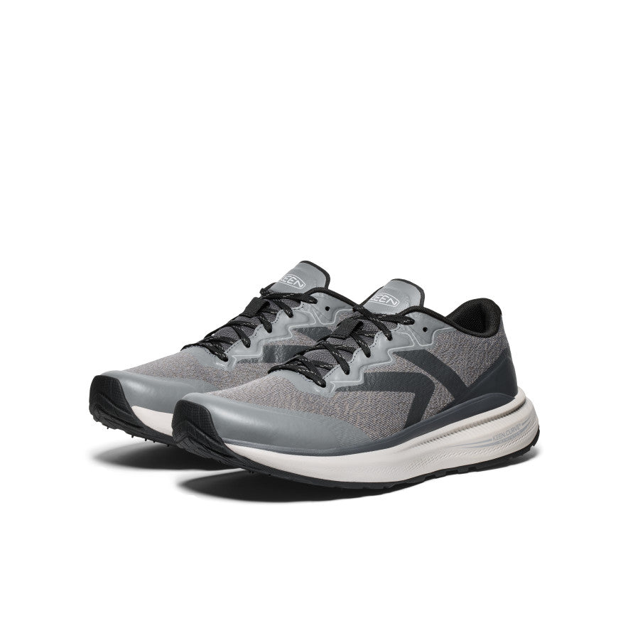 Men's WK500 Walking Shoes - Lightweight Comfortable Sneakers for Walking & Running | Steel Grey/Magnet | Perfect for Gym, Jogging & Daily Wear