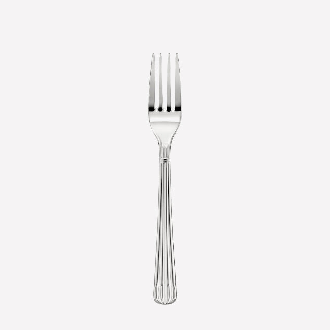 Christofle Osiris Dessert Fork - Premium Stainless Steel Cutlery for Fine Dining & Elegant Dessert Presentation