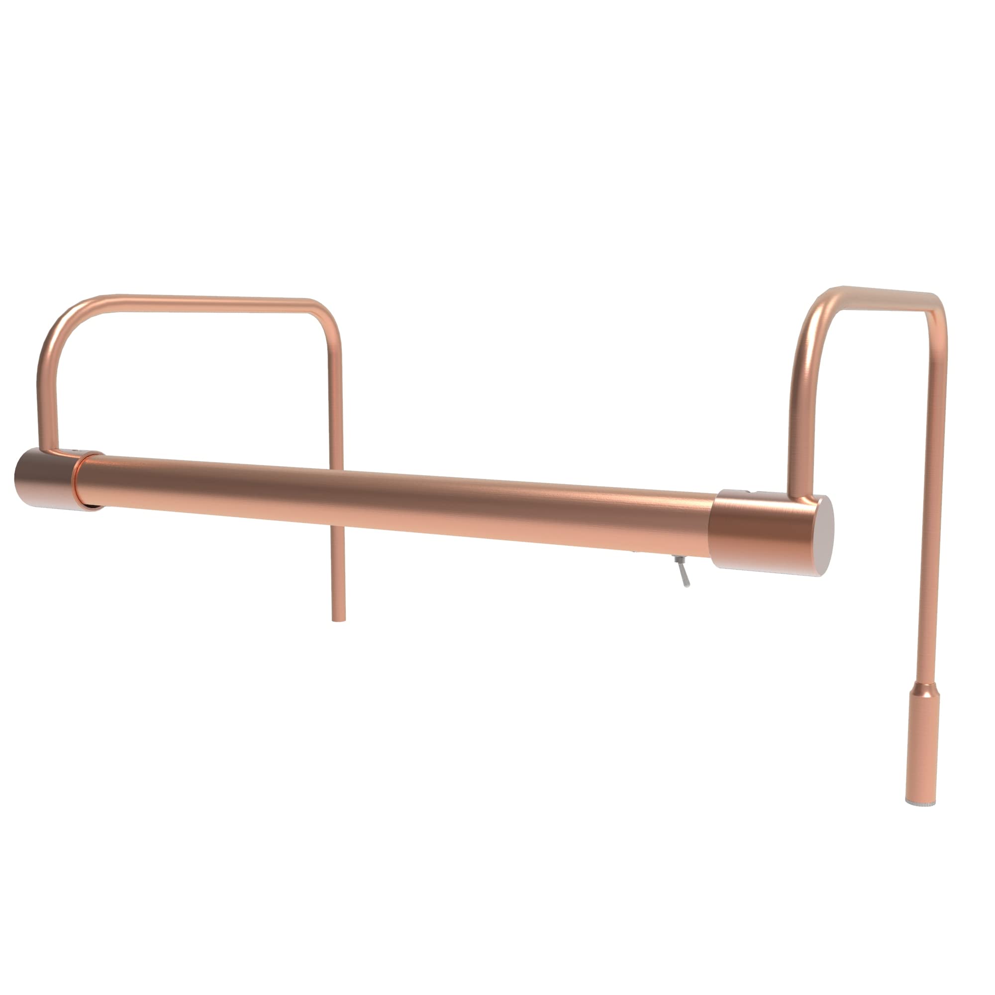 Cocoweb 12 Inch Tru-Slim LED Picture Light in Rose Gold - Dimmable Hardwired Art Lighting for Paintings & Wall Decor - Perfect for Galleries, Museums & Home Display