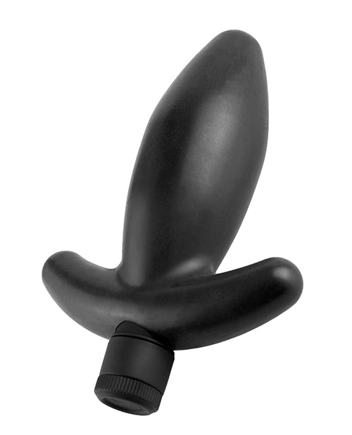 Anal Fantasy Collection - Beginner's Anal Anchor Vibrator, Waterproof, 3.25 Inch, Black - Perfect for Solo Play & Couples Exploration