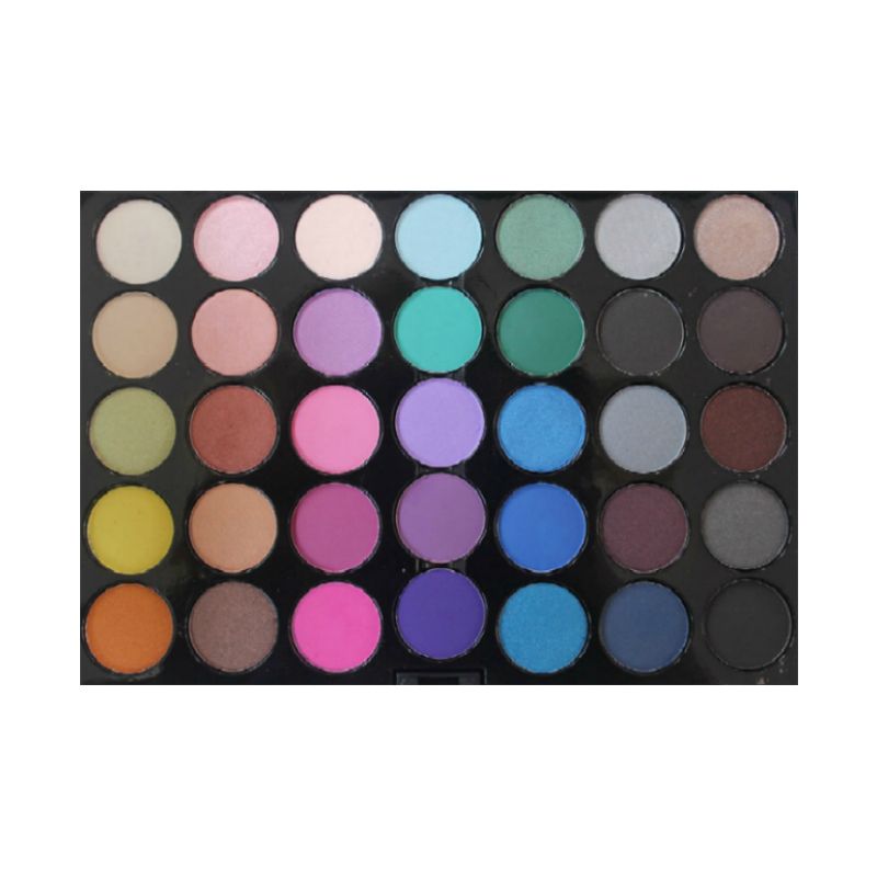 Crown 35 Color Smoke It Out Too Eyeshadow Palette - Long Lasting Pigmented Makeup for Party, Halloween & Special Occasions