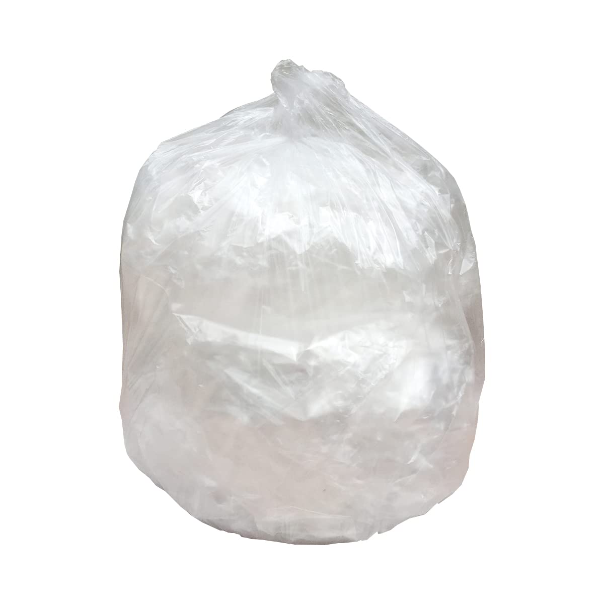 6 Gallon Small Clear Office Trash Bags - 100 Count Wastebasket Liners for Restroom, Home & Office Bins | Perfect for Desks, Bathrooms & Kitchen Waste Cans
