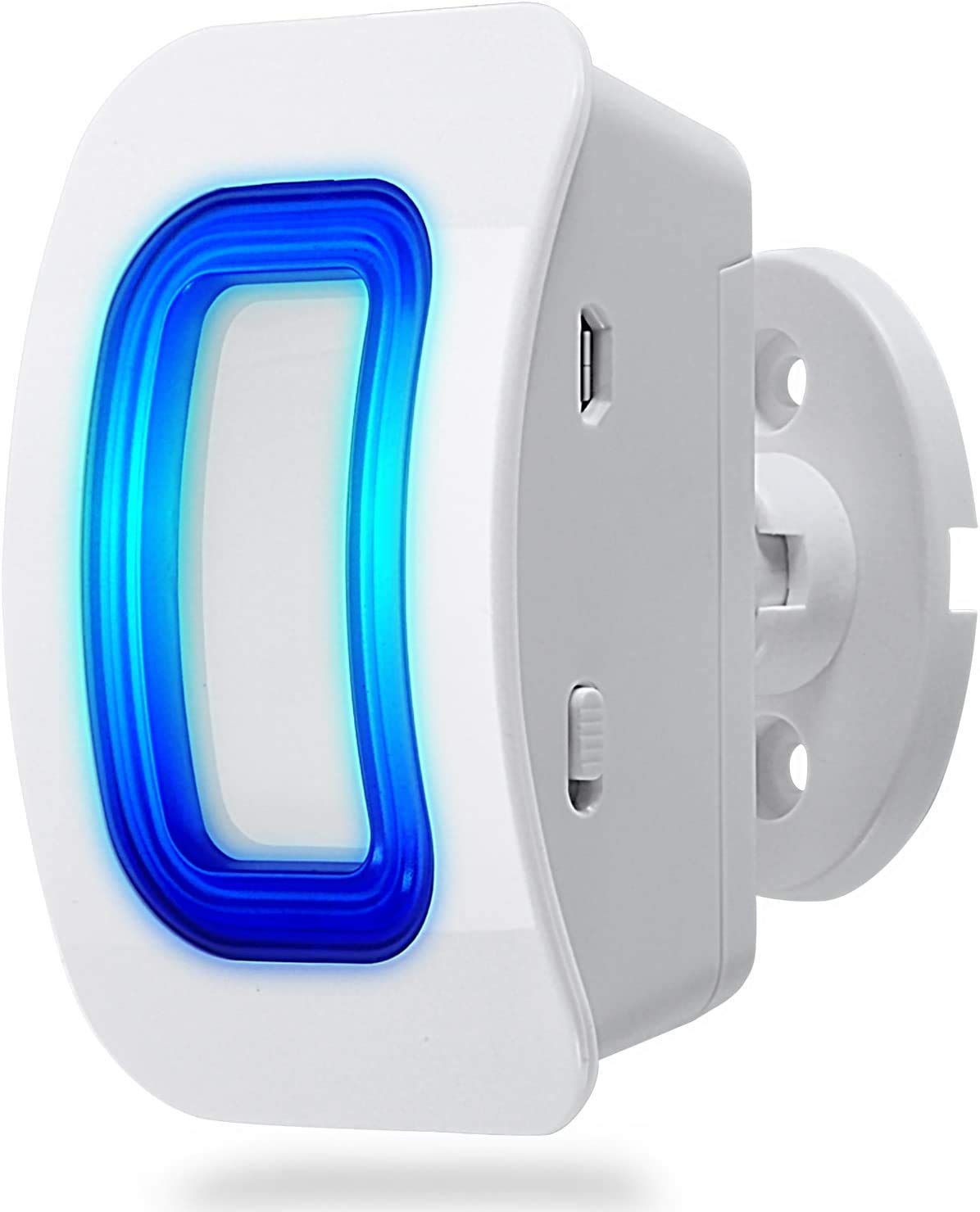 Wireless Motion Sensor Alarm - Add-on Motion Detector for Home Security (No Receiver Included) | Ideal for Indoor/Outdoor Surveillance, Garage, Shed & Entryway Protection