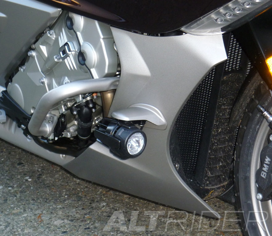 AltRider K1600GTL (2012-2016) Crash Bars - Heavy Duty Black Engine Protection Guards for BMW Motorcycles - Perfect for Adventure Touring and Off-Road Riding
