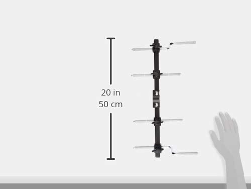 Pearl PPS-82 Black Percussion Rack - Premium Drum Hardware with Adjustable Height for Drum Kits | Perfect for Live Performances, Studio Recording & Drum Practice