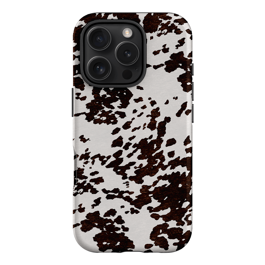 Durable Genuine Cowhide Leather Phone Case with Charm - Stylish & Protective Cover for iPhone & Android - Perfect for Everyday Use, Travel & Gifting