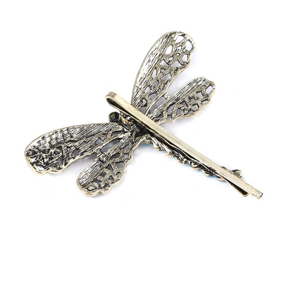 Dragonfly Hair Clip for Women - Elegant Cosplay Hairpin for Halloween Costume & Christmas Gifts - Perfect for Moms, Fans, and Special Occasions