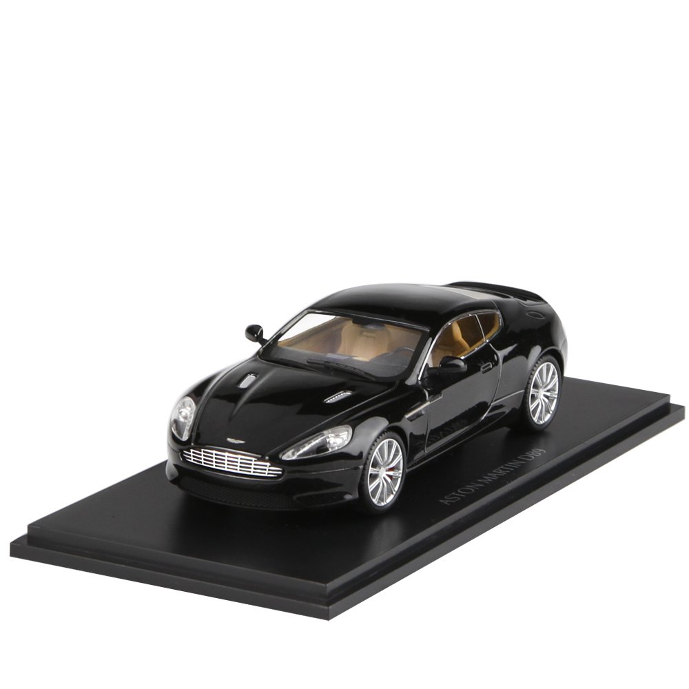 Kyosho Aston Martin DB9 Onyx Black 1:43 Scale Die Cast Model Car - Collectible Replica for Display, Gifts & Racing Enthusiasts