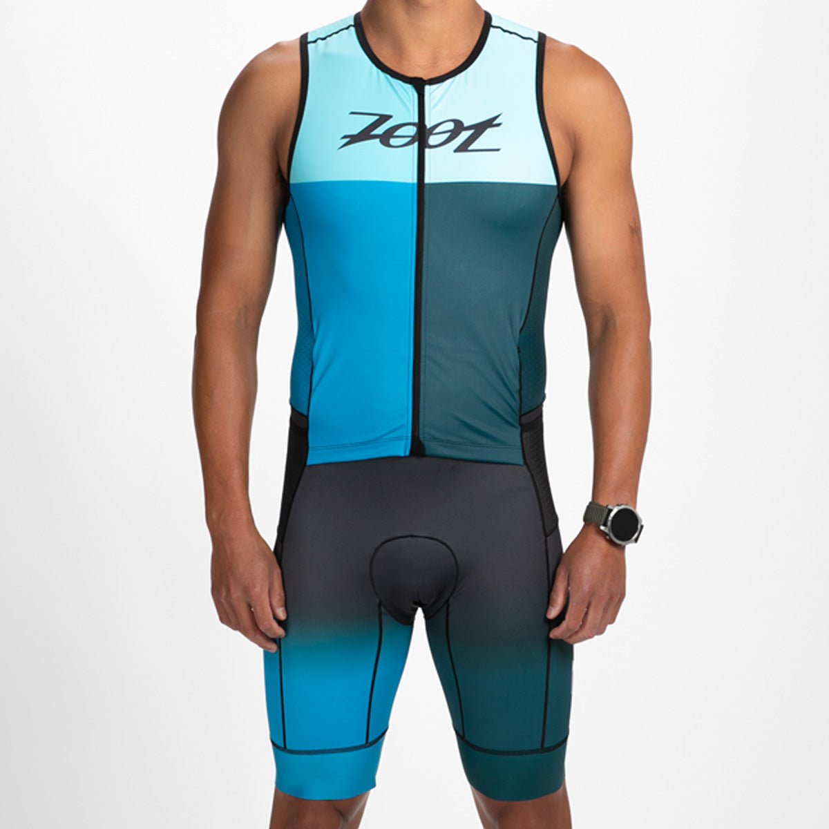 Men's Limited Edition Tri Aero Sleeves FZ Racing Suit - Lightweight Breathable Motorcycle Gear for Track & Street Riding