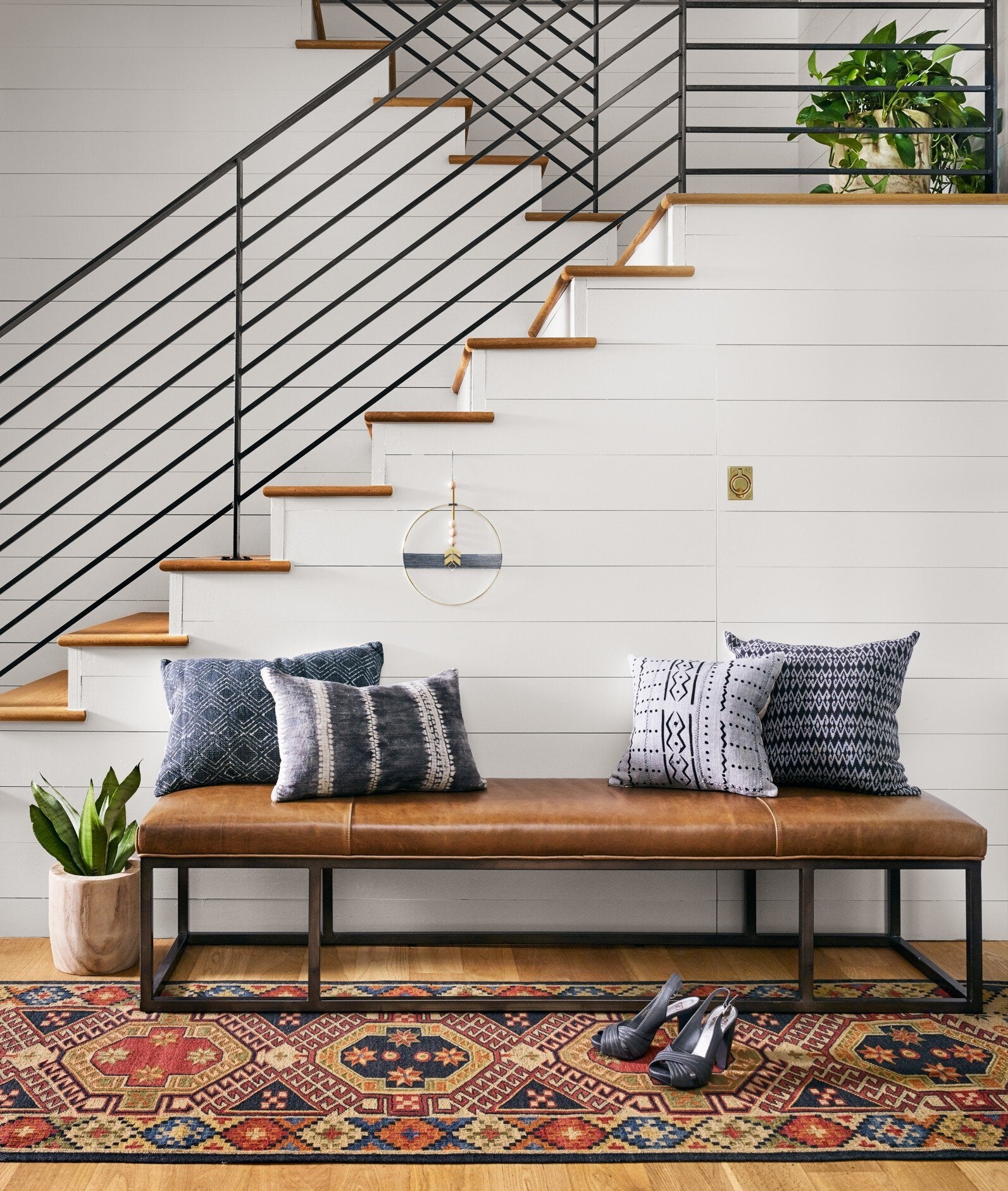 Four Hands Beaumont Bench in Dakota Warm Taupe - Stylish and Durable Entryway Seating for Living Room, Bedroom, or Hallway (Model 105993 008)