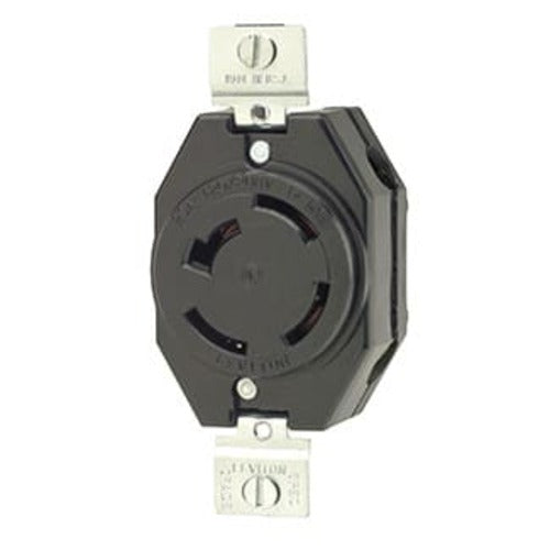Leviton 20 Amp Non-NEMA Receptacle - Heavy Duty Electrical Outlet for Commercial & Industrial Use