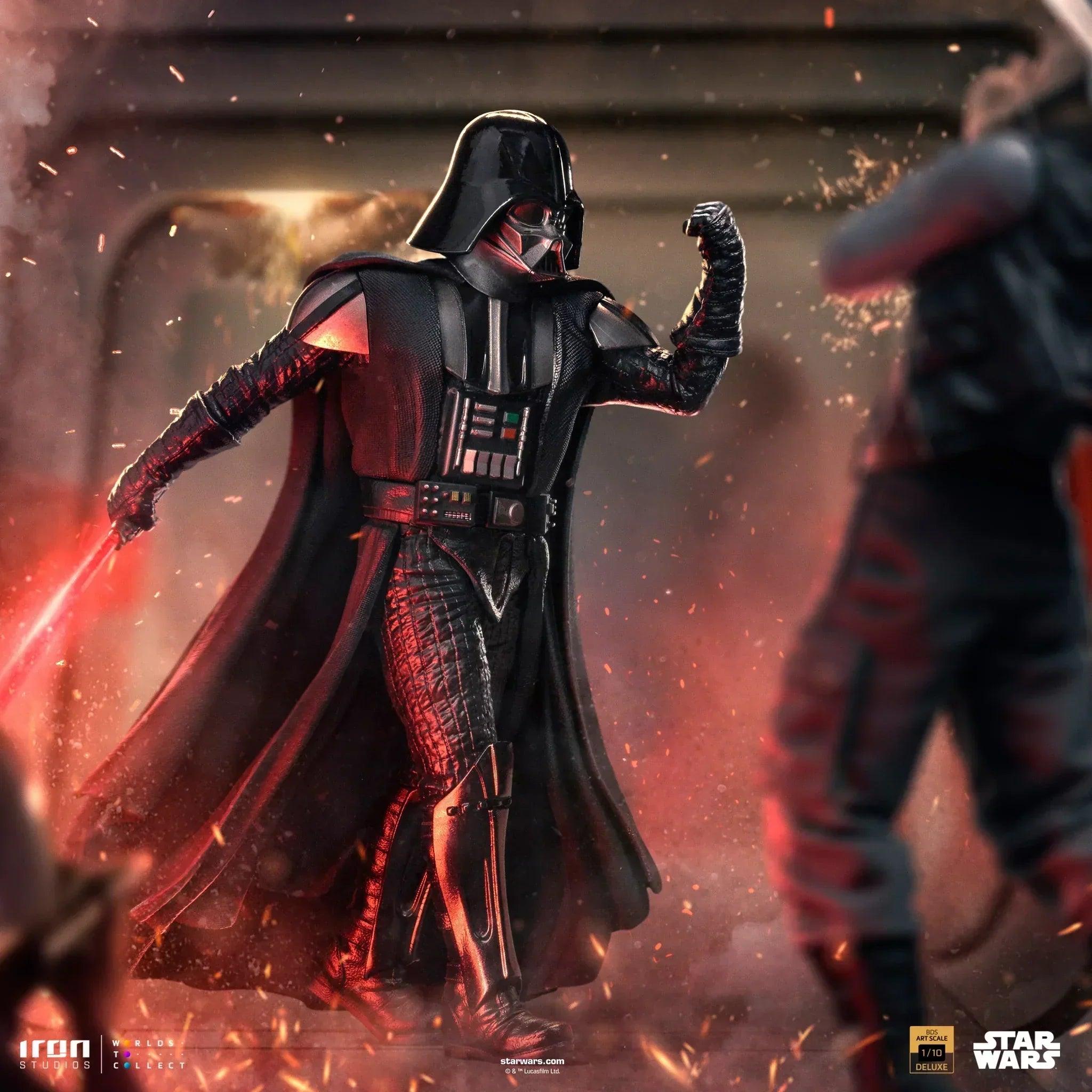 Iron Studios Star Wars: Rogue One Darth Vader Deluxe BDS Art Scale 1/10 Statue - Premium Collectible for Display & Home Decor