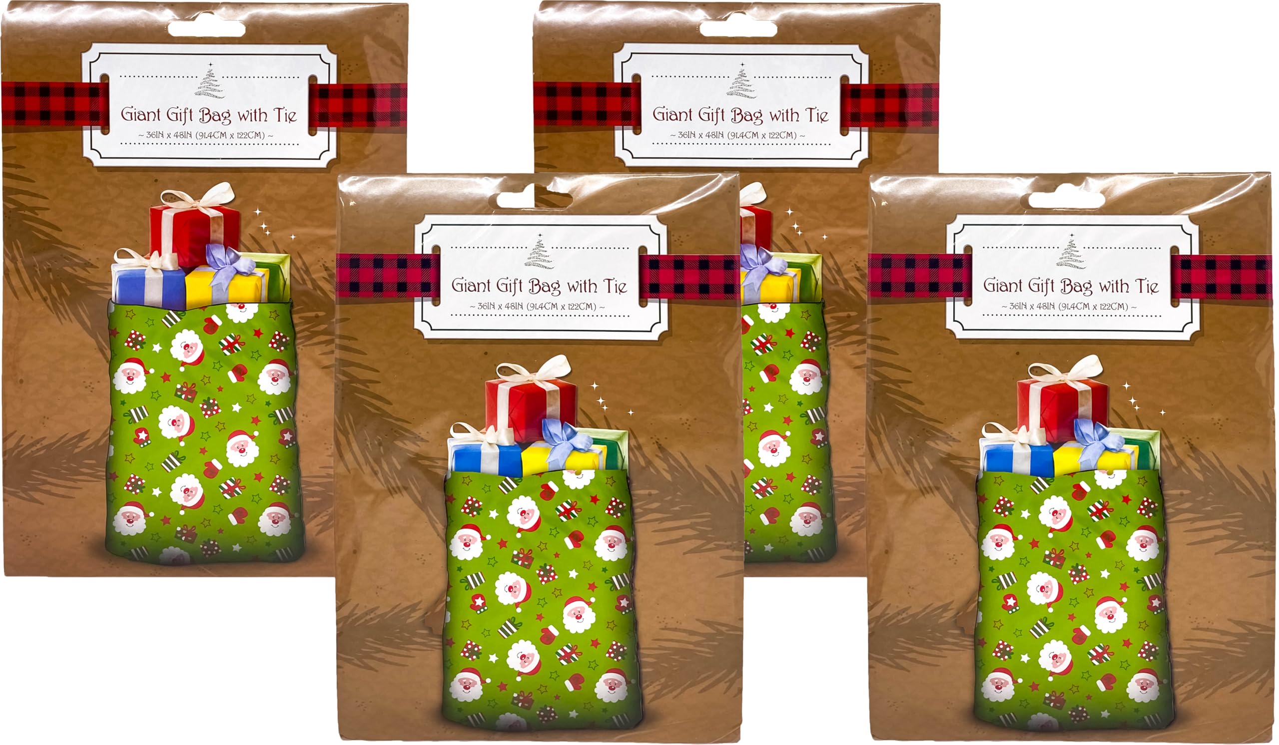 Black Duck Brand Extra Large Christmas Holiday Gift Bags 36
