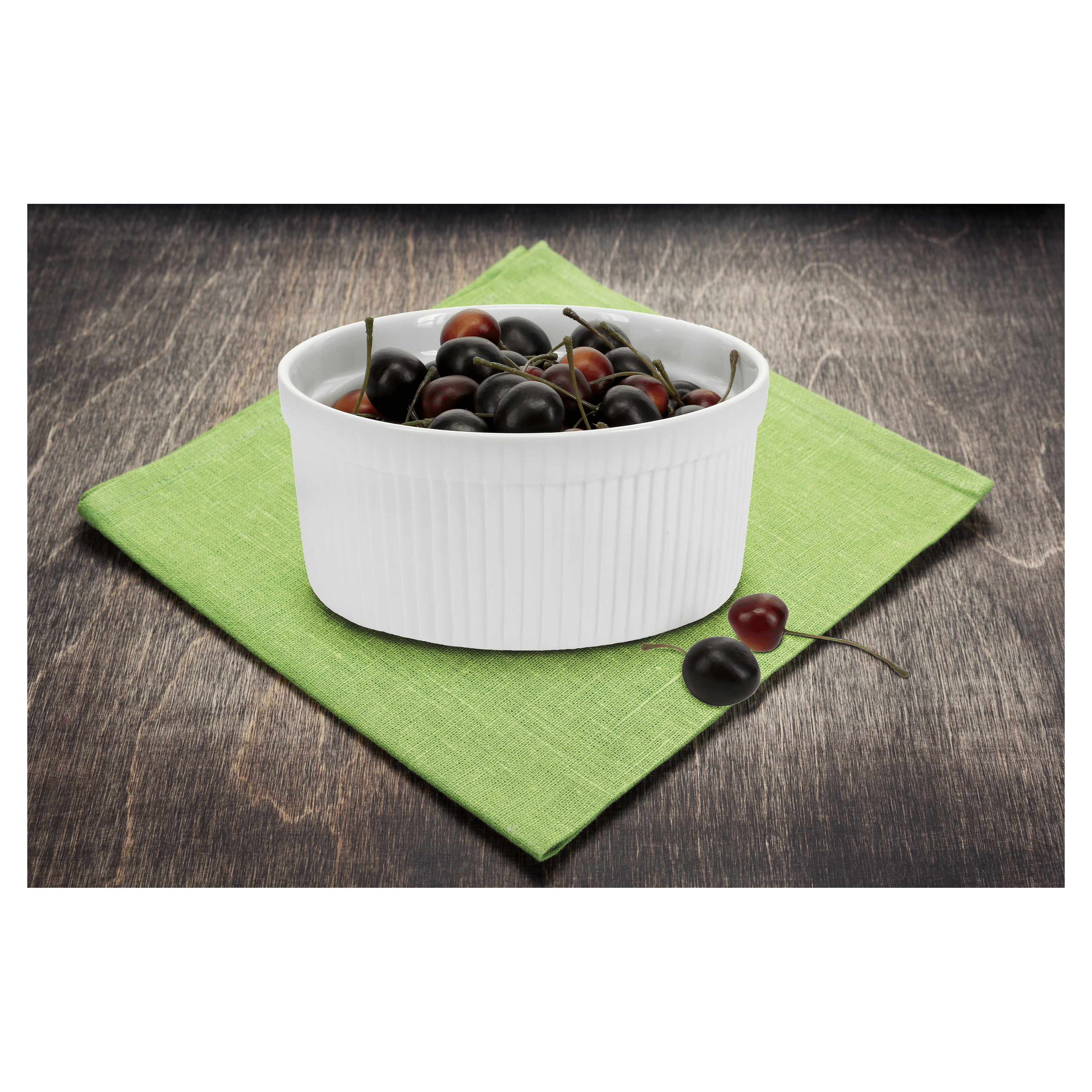 1 Quart BIA Souffle Baking Dish - Perfect for Casseroles, Desserts & Family Dinners | Oven-Safe Ceramic Ramekin