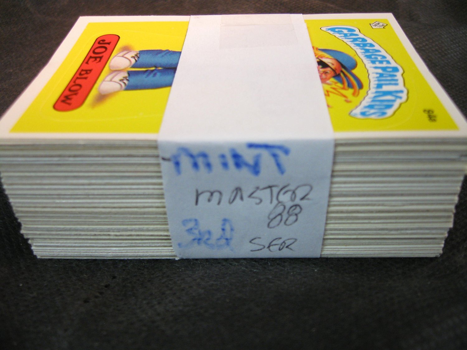 1985 Garbage Pail Kids Series 3 Complete Trading Card Set - Vintage Collectibles for Card Enthusiasts & 80s Nostalgia Fans
