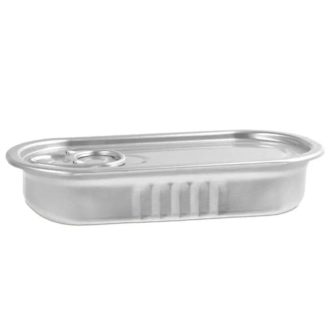 Premium Comatec Rectangular Anchovy Tin - 3oz Capacity, Perfect for Cooking, Salads & Charcuterie Boards | High-Quality Canned Fish for Gourmet Recipes & Pantry Staples