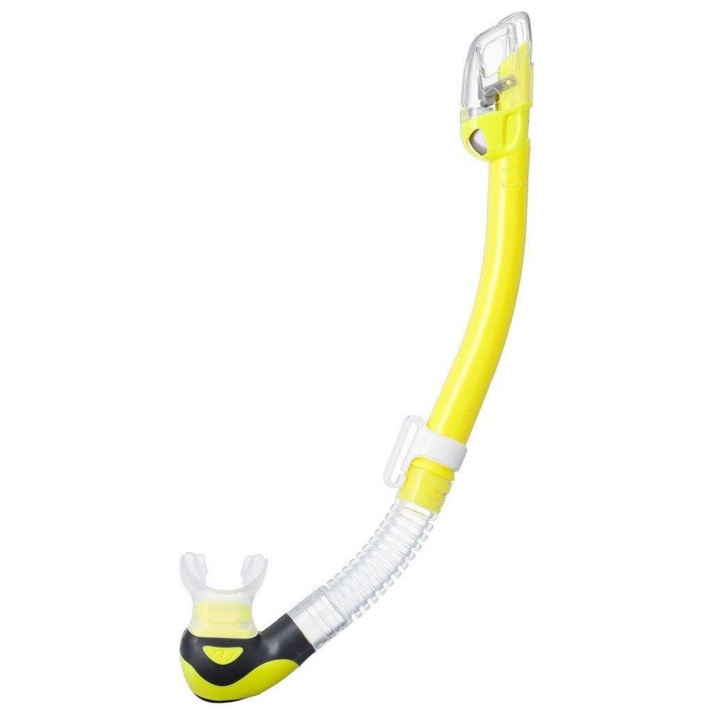 TUSA Hyperdry Elite II Snorkel - Premium Dry Top Snorkel for Scuba Diving & Swimming - Perfect for Ocean Adventures, Snorkeling Trips & Water Sports