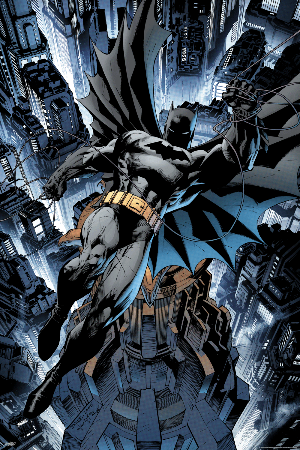All Star Batman and Robin the Boy Wonder #1 Comic Poster - DC Superhero Wall Art for Home, Office & Comic Book Fan Decor