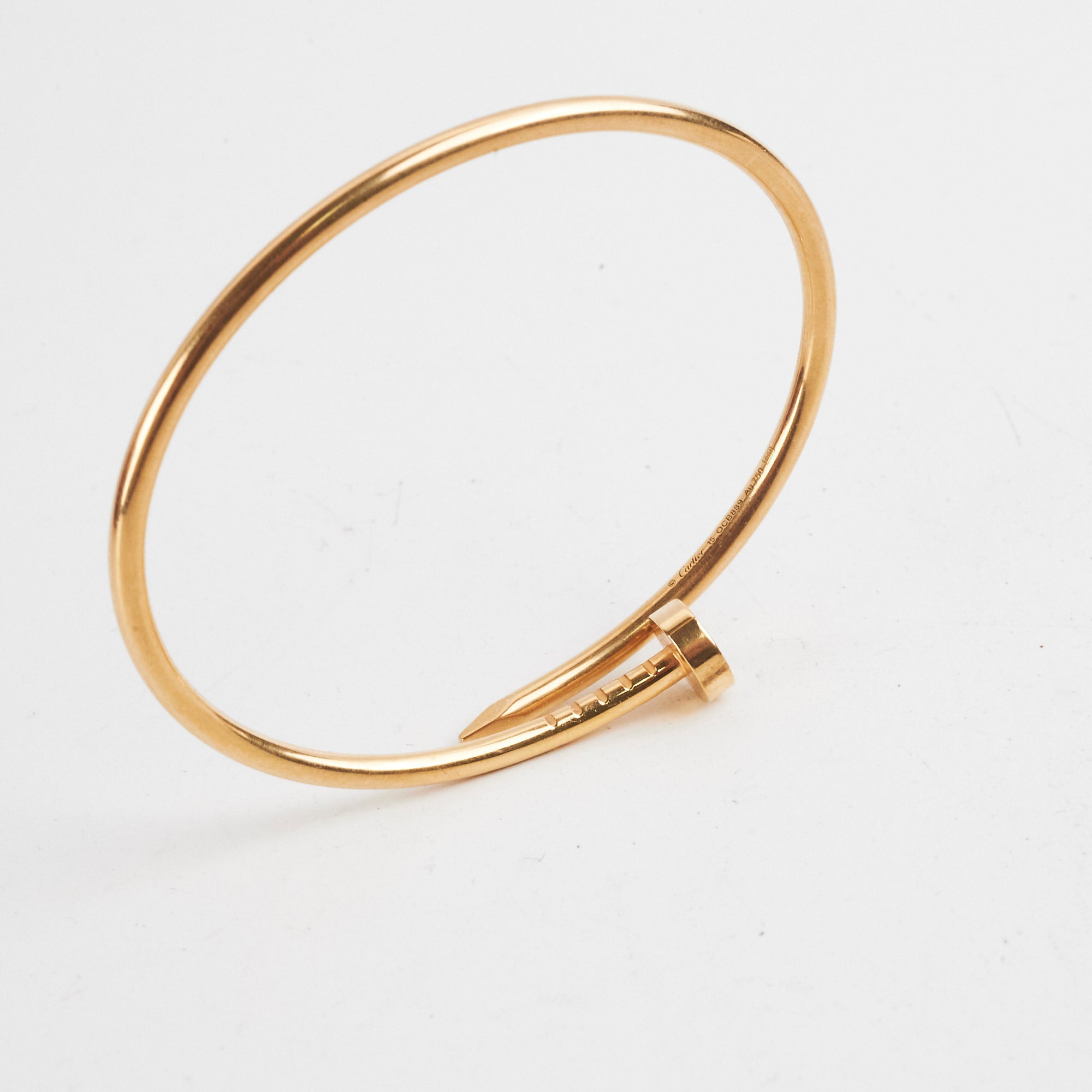 Cartier SM Juste Un Clou JUC Yellow Gold Size 15 Bracelet 2022 - Luxury Jewelry for Women, Elegant Everyday Wear & Special Occasions