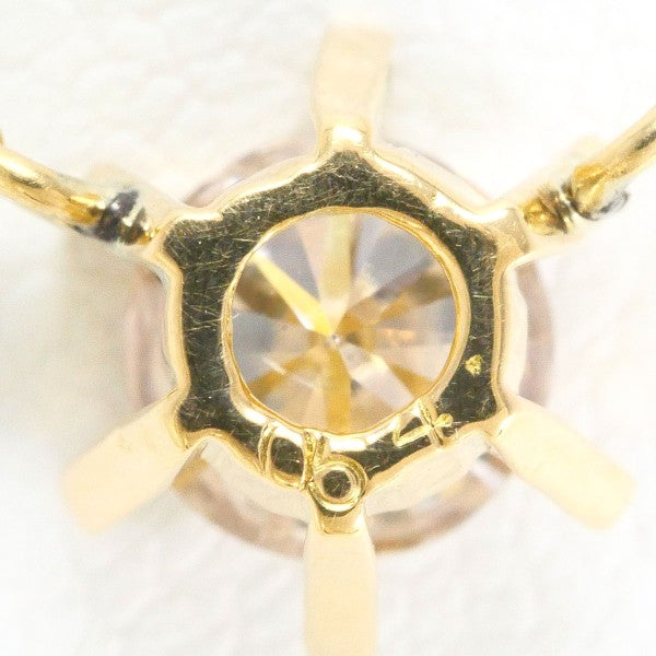 18K Yellow Gold Brown Diamond Pendant Necklace for Women - Elegant Jewelry Gift for Birthday, Anniversary & Special Occasions