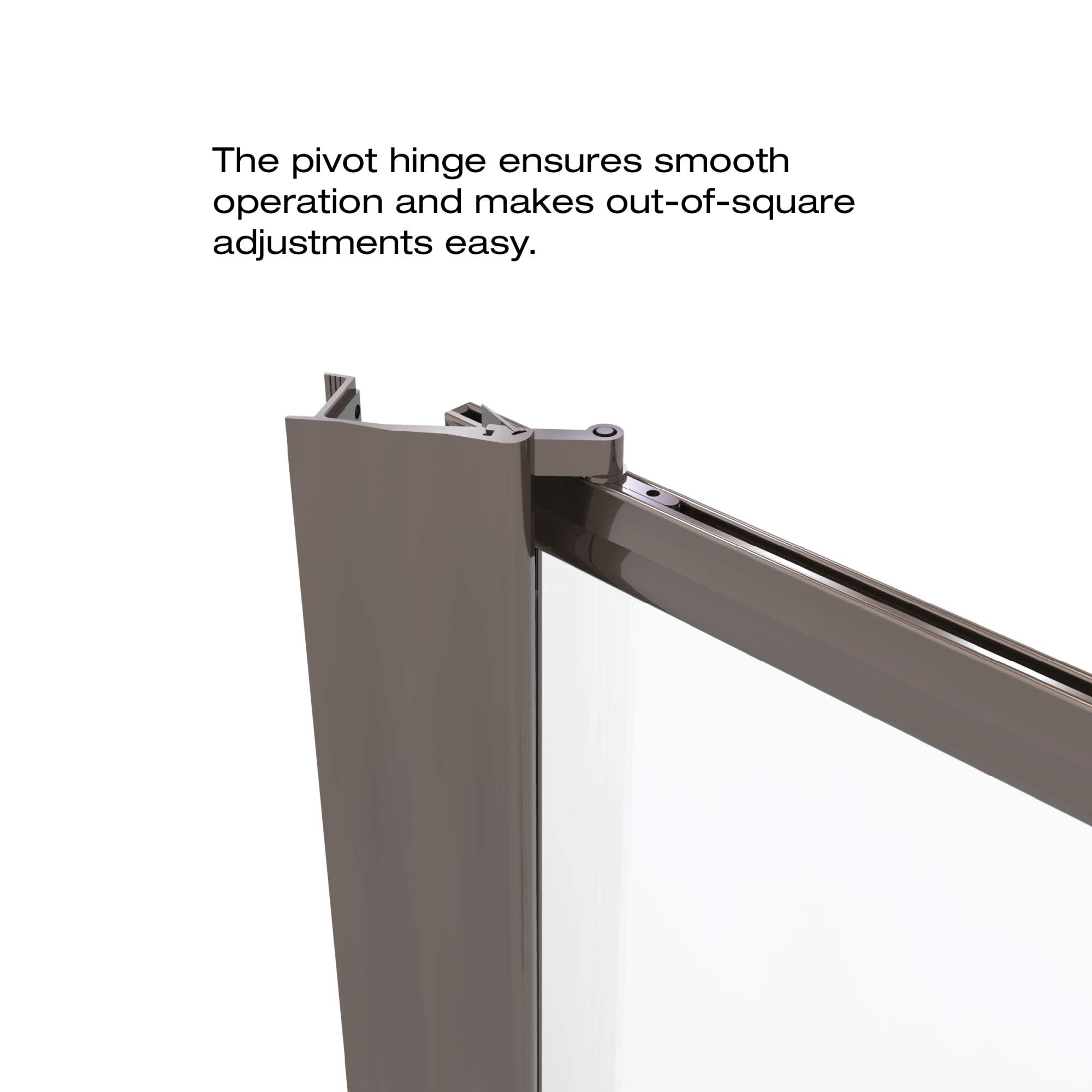 Basco Sopora Pivot Shower Door - 31.125-32.875