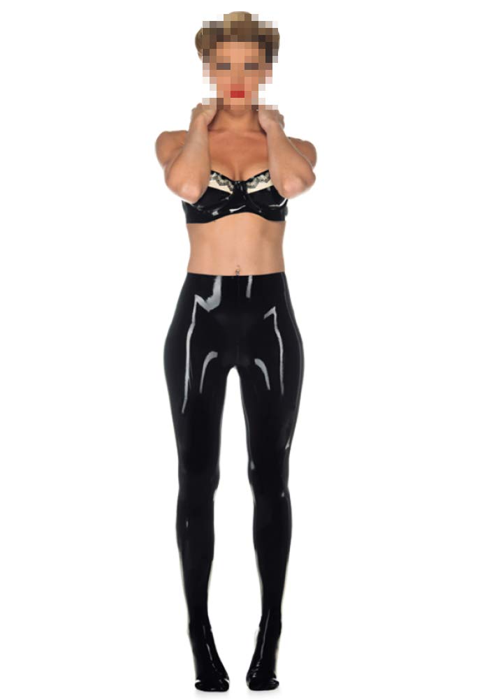 Premium Latex Rubber Leggings for Women - 0.4mm Thick Red Fetish Pants | Sexy Costume, Fetish Wear & Latex Fashion for Parties, Cosplay & Nightlife