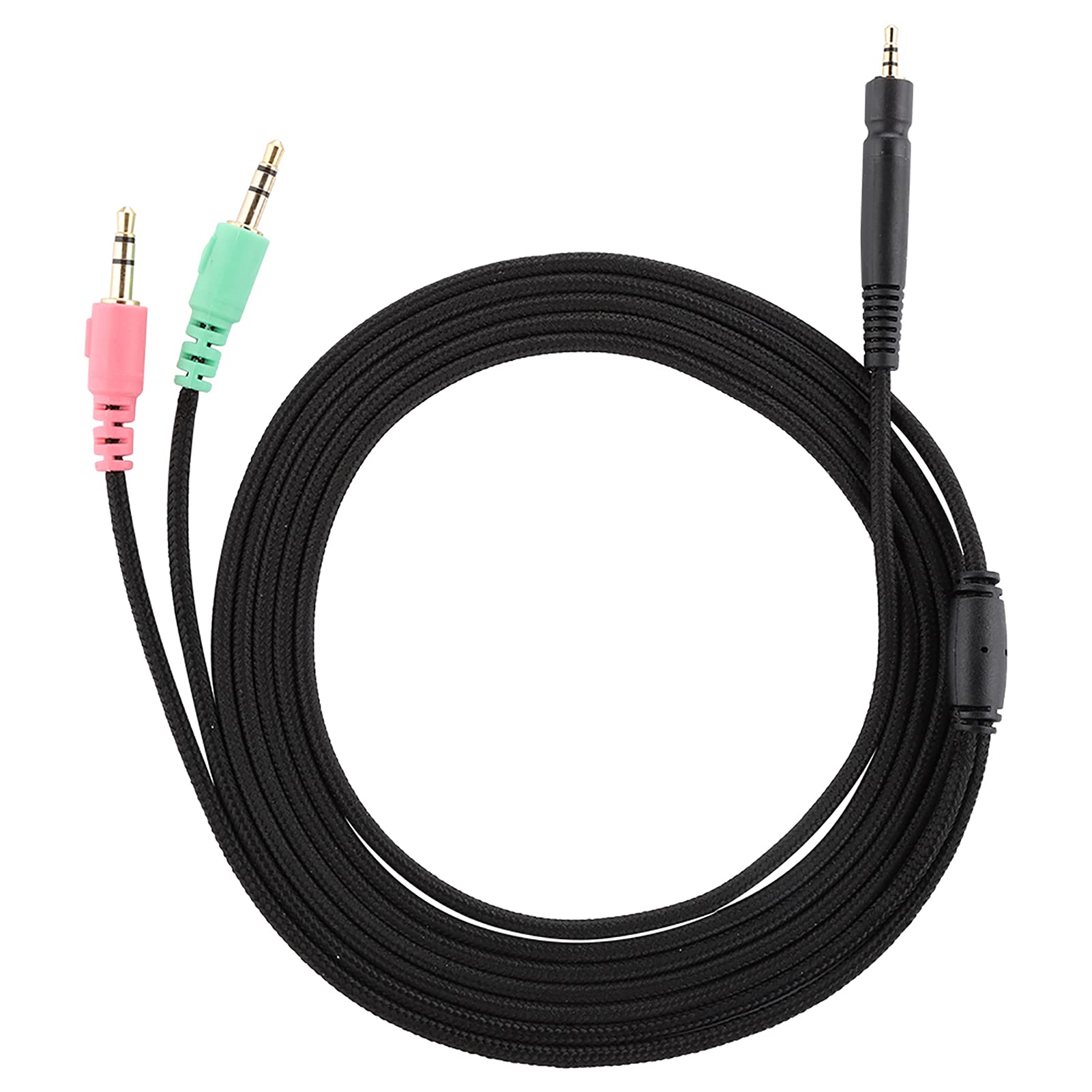 Goshyda 3.5mm Headphone Extension Cable - 6ft Lightweight Audio Cable for Sennheiser G4ME ONE, PC 373D, PC37X, GSP350/500/600 - Perfect for Gaming, Streaming & Home Office Use
