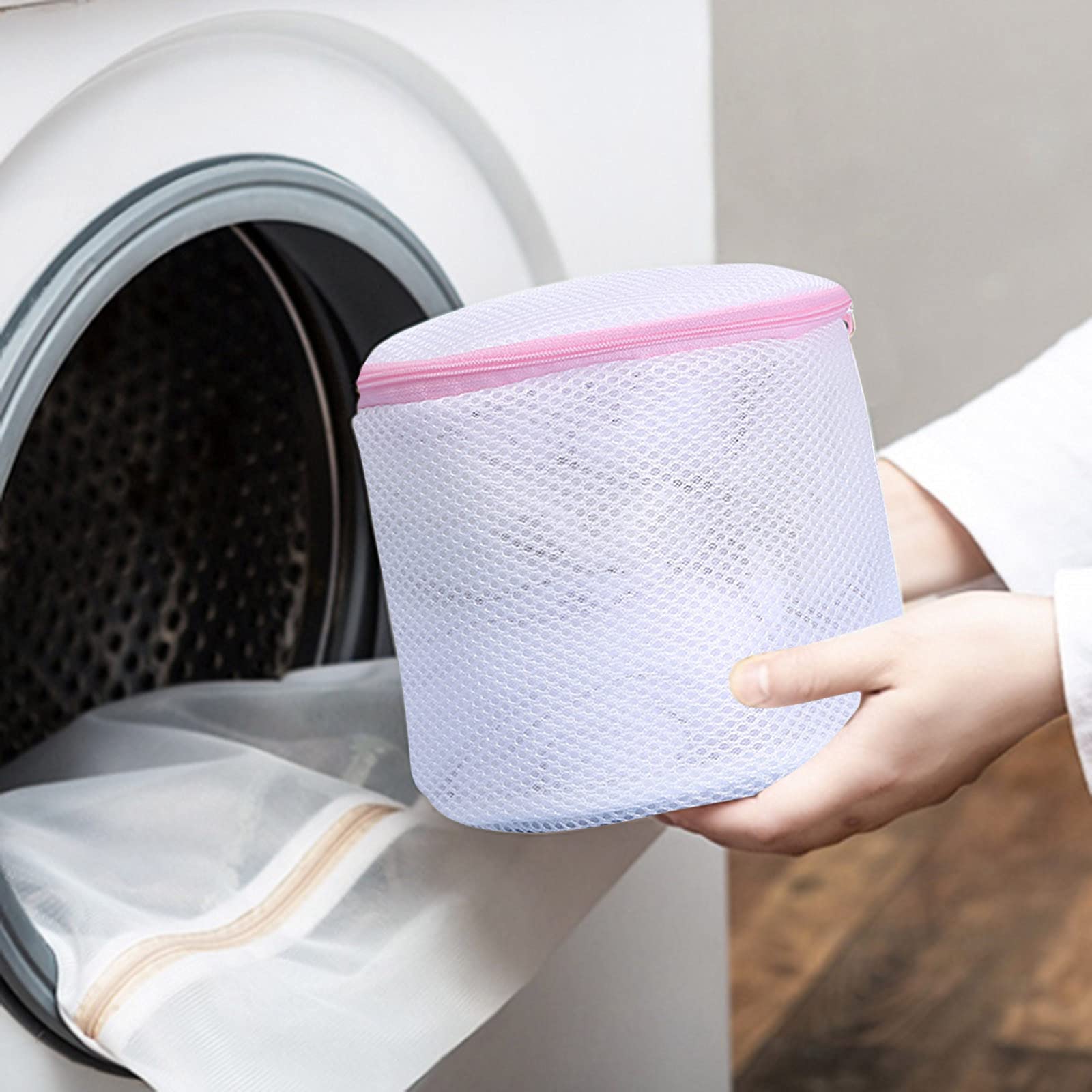 YXWLLN Reusable Mesh Laundry Bags for Delicates - Washable, Anti-Deformation, Thickened Fabric for Gentle Washing - Perfect for Lingerie, Baby Clothes & Travel Organizers