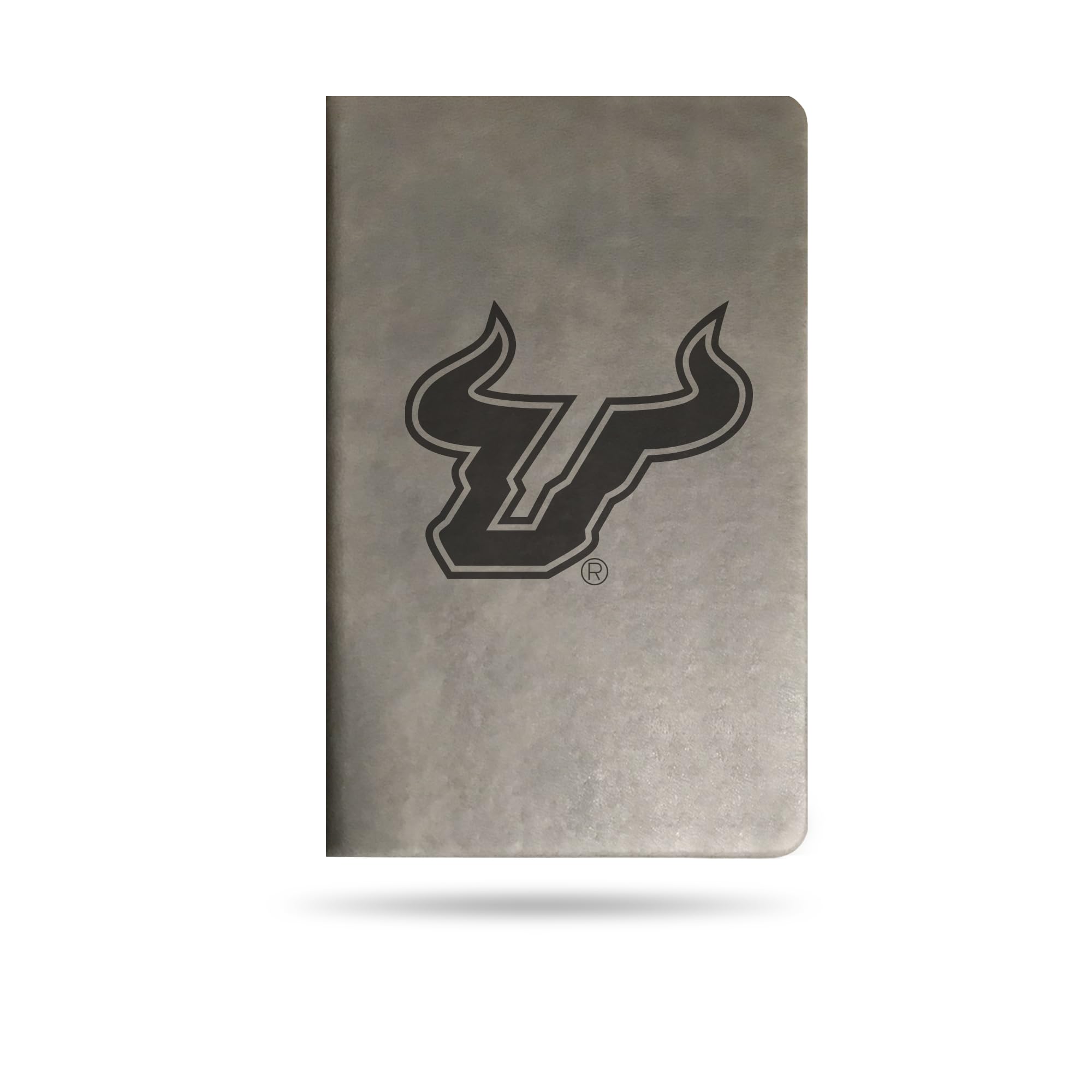 NCAA South Florida Bulls Gray Laser Engraved Small Notepad Journal - 8.25