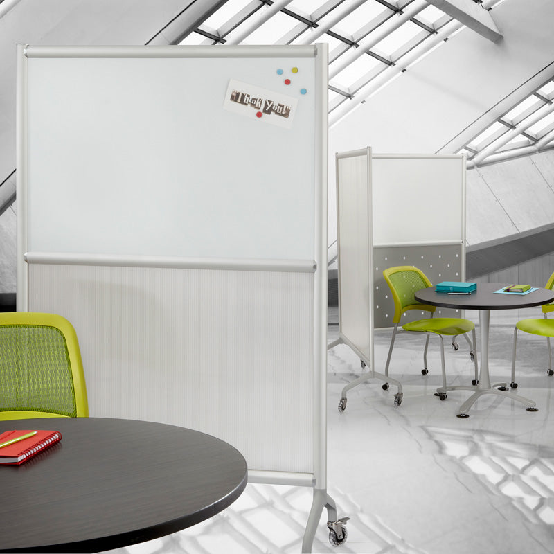 Magnetic Whiteboard for Office & Home - Portable Mobile Collaboration Screen for Meetings, Brainstorming & Presentations - Dry Erase Board with Stand for Teamwork & Productivity